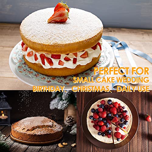 8 Inch Round Cake Pan Set of 3, Nonstick Coating Baking Round Cake Pans with Remvable Bottom for Birthday Layered Cakes,Party, Circle Cake Tins With Wider Grips for Oven Air Fryer, Black - color: 8-Inch Cake Pan Set of 3