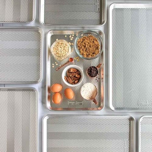 Nordic Ware Prism Baking Quarter Sheet, Natural - size: 1 Pack, style: Quarter Sheet