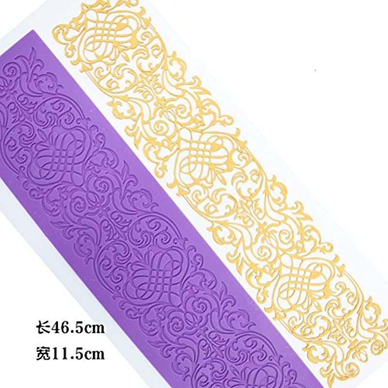Edible Wedding Lace Cake Silicone Baking Mat