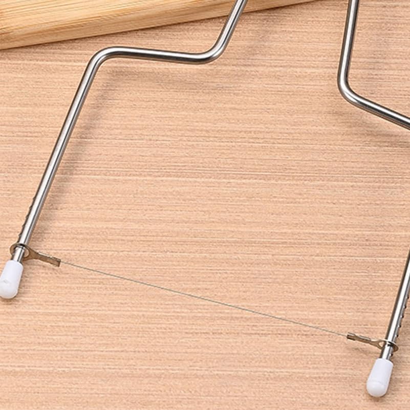 10 Pack Cake Slicer Wires Stainless Steel Cake Cutting Wire Replacement for Precise Layer Cutting Compatible with Cheese Slicer and Bread Slicing Tools 12.59 Inch