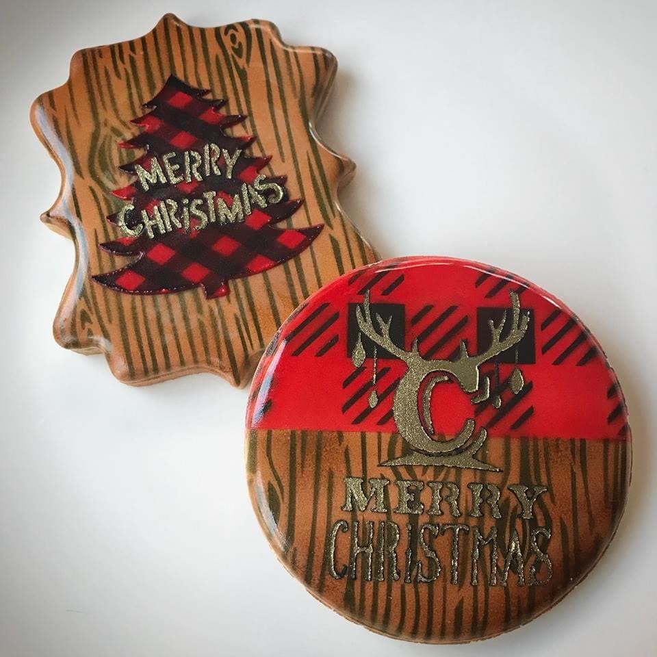 The Cookie Countess New Wood Grain Stencil