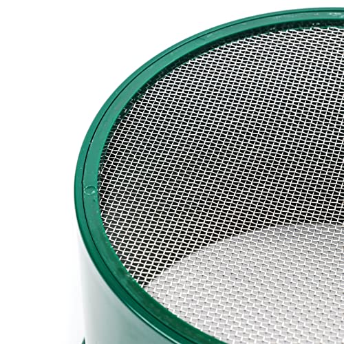 ASR Outdoor 20 Mesh Gold Panning Sifting Classifier Screen Mini 6 Inch - size: 20 Holes per Square Inch