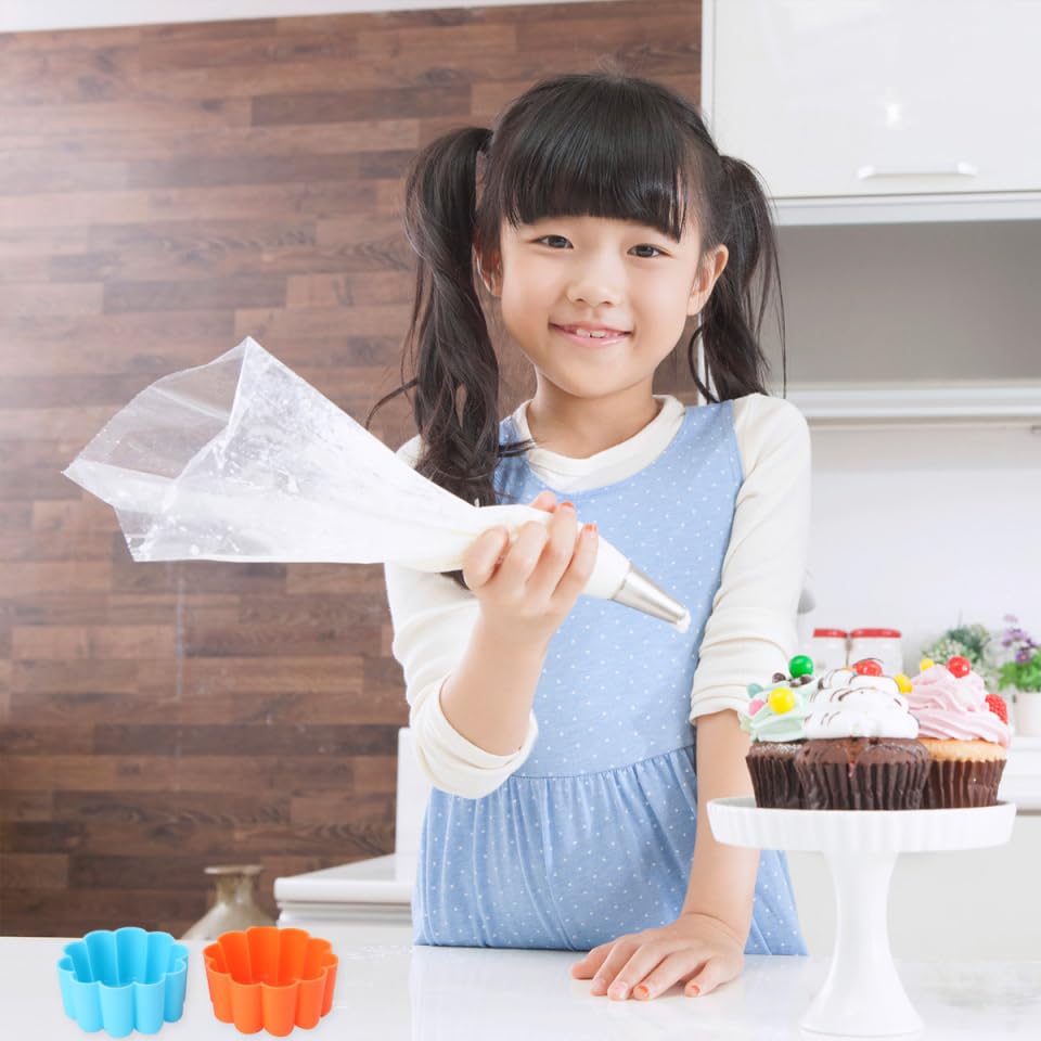 Amosfun Sunflower Silicone Baking Cups 12-pack Approx. 5X5X2.5cm