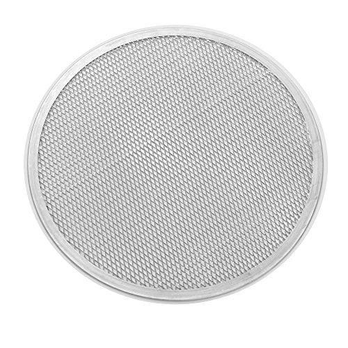 American Metalcraft 18715 Pizza Screen, 15.05" Length, 15" Width, Silver - size: 15-inch diameter, style: Pizza pan