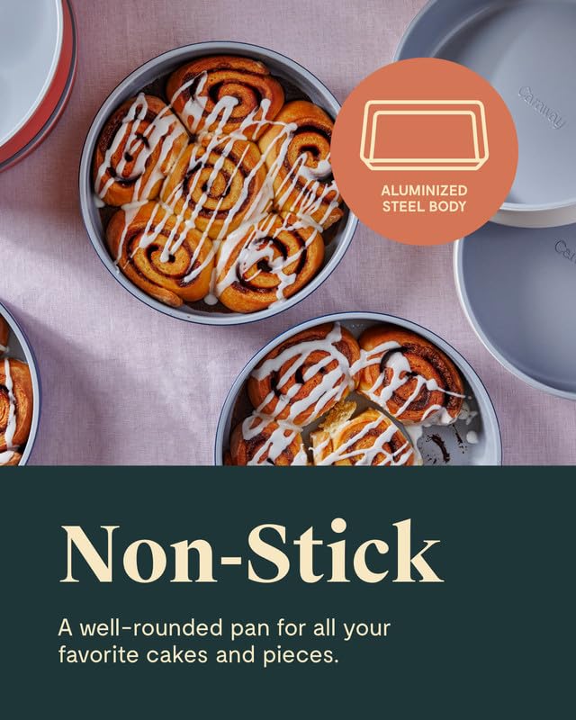 Caraway Non-Stick Ceramic-Coated 9" Circle Pan - color: Marigold, size: 9 IN