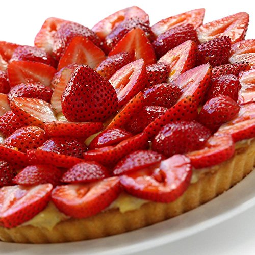 Fat Daddio's Anodized Aluminum Fluted Tart Pan, 6 Inches by 2 Inches - size: 6 x 2 Inch
