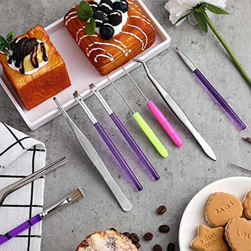 13 Pieces Kitchen Tweezers and Decorating Tools Set