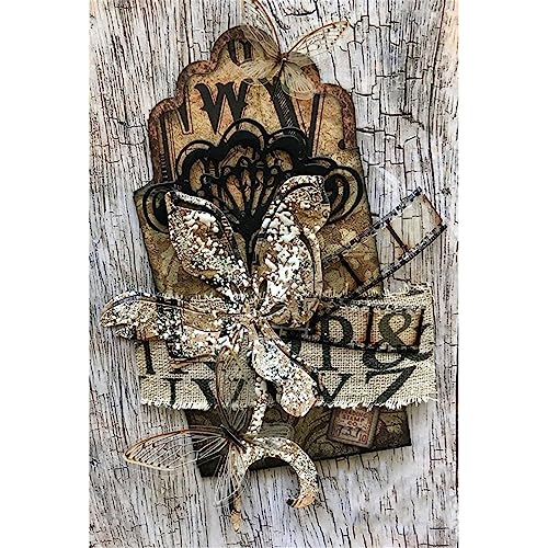 Mvchifay Cutting Dies Metal Stencils Scrapbooking Tool DIY Craft Carbon Steel Embossing Template for Paper Card Making (Hanging Tag-15.5x13.4cm) - color: Hanging Tag-15.5x13.4cm
