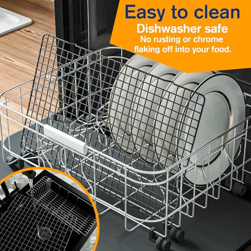 2 PCS Cooling Racks for Cooking and Baking, 10" x 16", Black - color: Black, size: 10‘’x16‘’-2PC