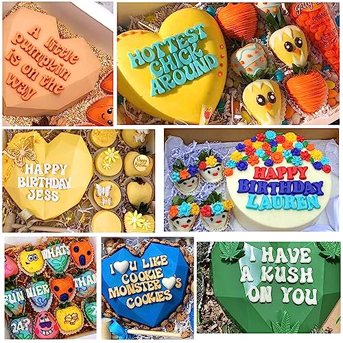 Capital Letter Fondant Molds Alphabet Silicone Mold - color: Style J