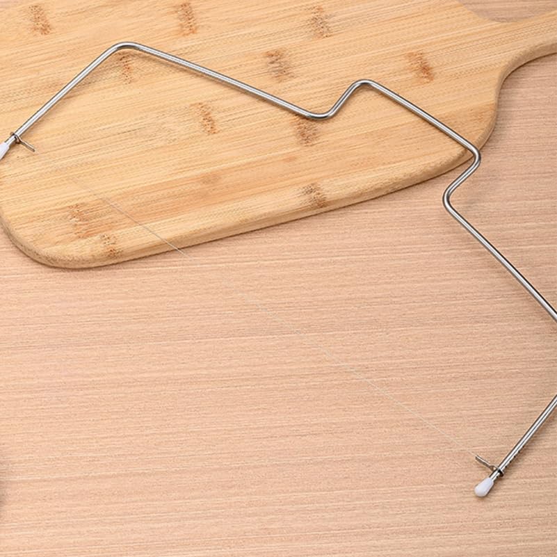 10 Pack Cake Slicer Wires Stainless Steel Cake Cutting Wire Replacement for Precise Layer Cutting Compatible with Cheese Slicer and Bread Slicing Tools 12.59 Inch
