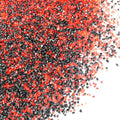 Twisweet Red Black Sanding Sugar 150g, Edible Halloween Sprinkles for Cakes - color: Red, Black