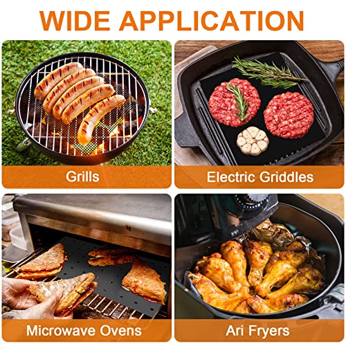 6 Pack Reusable Toaster Oven Liner Air Fryer Liners Trimmable, 12 x 14 Inch - size: 12 x 14 Inch
