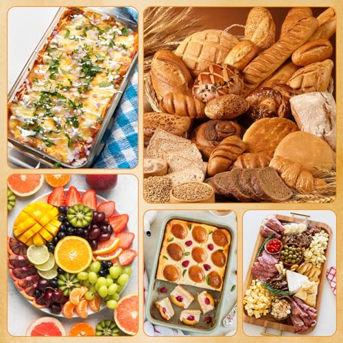 AKOLAFE 4 Pack Stainless Steel Loaf Pan Large 12.5”x5.5” Banana Bread Pan for Homemade Bread Loaf Pans for Baking Bread Tin Long Sourdough Bread Baking Pan Metal Sandwich Loaf Bread Pans for Meatloaf