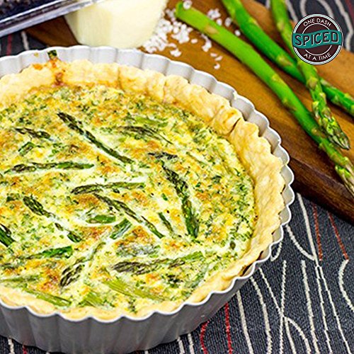 Fat Daddio's Anodized Aluminum Fluted Tart Pan, 6 Inches by 2 Inches - size: 6 x 2 Inch