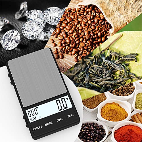 MAXUS Espresso Scale with Timer, 1000g x 0.1g, Coffee Scale for Drip Coffee