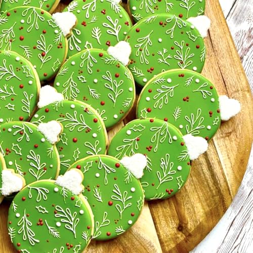 Christmas Ornament Cookie Cutters 4Pcs for Baking Decorating - style: Christmas Ornaments 4Pcs