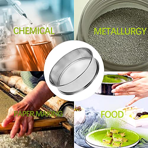 Sidasu Stainless Steel 120 Mesh Vibrating Sifter for 12" Sifter Machine - size: 120 mesh