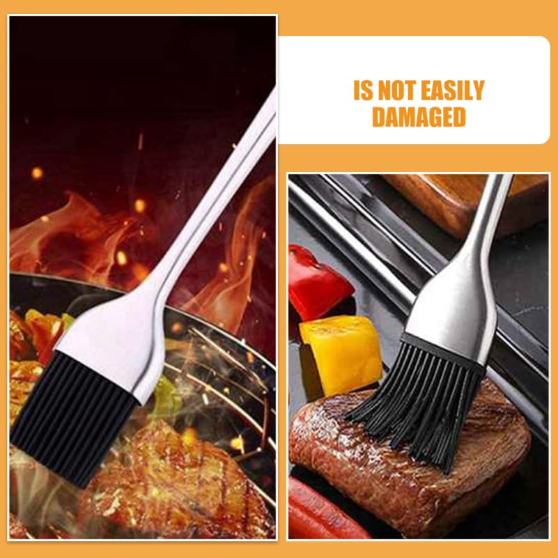 Mipcase Silicone Basting Brush Refills 4-pack Pastry Brush Heads