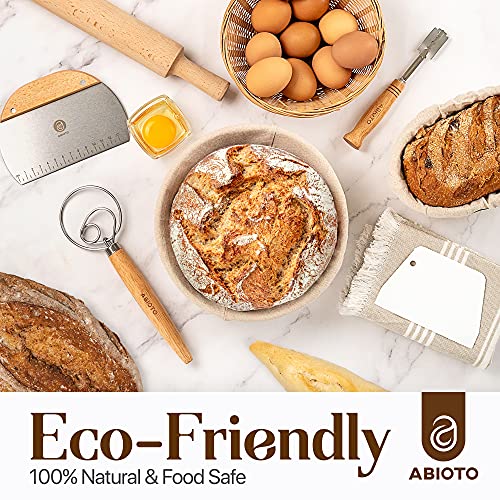 ABIOTO Sourdough Bread Proofing Baskets and Baking Supplies - 14-Piece Kit - size: 14-Piece Kit