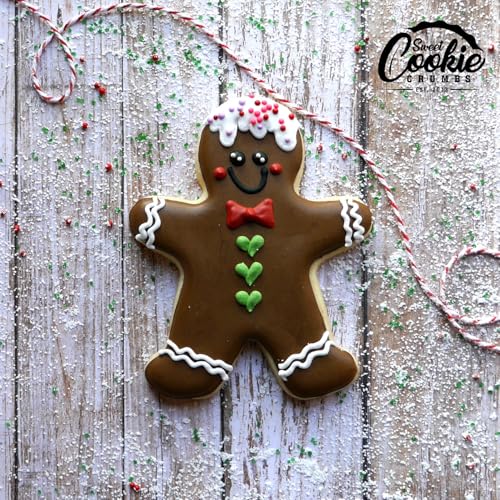 Gingerbread Man Cookie Cutter - Large, Premium Food-Grade Stainless Steel, Dishwasher Safe (Gingerbread Man (Large)) - color: Gingerbread Man Large, size: 1
