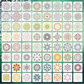 Mandala Stencils for Painting, 64 Pcs 5 Inch for Wood Signs Canvas - color: Mandala