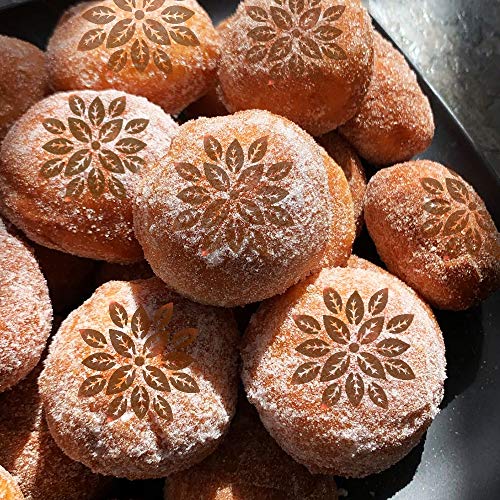 Sourdough & Artisan Bread Stencils -Cake, Pie, Bread & Cookies -Decorate Your Own Unique Design -Baking Mold Stencil Template for Decorating. Classic Wheat, Hearts & More, BONUS Coffee/Cookie Stencils