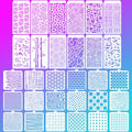 30 Pcs Abstract Layering Stencils for Painting, Reusable Mixed Media Stencils with Geometric Crackle Bubble Camo Splatter Tree Leaf Patterns, DIY Craft Templates for Walls Canvas Cards Airbrush Art