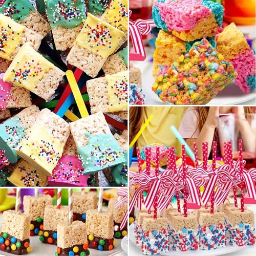 3Pack Rice Snacks Molds,6-Cavity Cereal Bars Mold for Chocolate Cheesecake Brownie Cornbread Muffin Butter