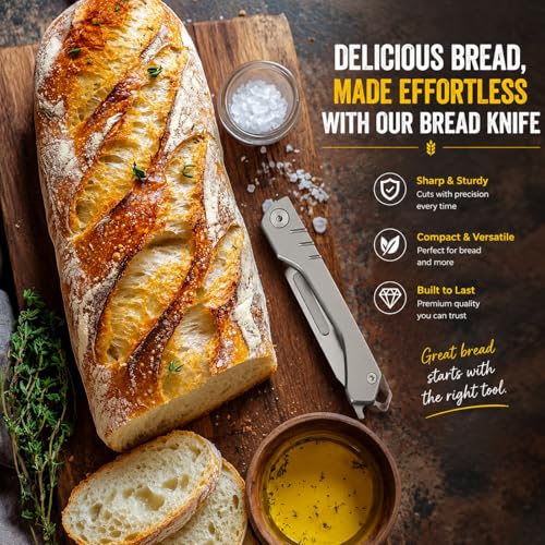 Foldable Bread lame, Stainless Steel Sourdough Scoring Tool