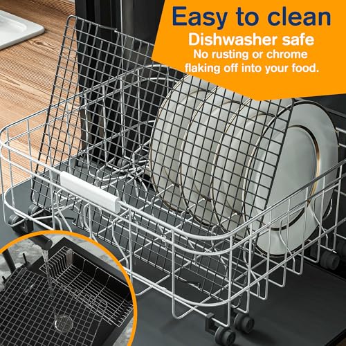 2 PCS Cooling Racks for Cooking and Baking, 11.65''x16.85'', Black - color: Black, size: 11.65''x16.85''-2PC