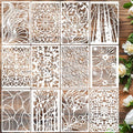 Stencils for Crafts Reusable Art Stencils for Painting Floral Stencil - style: Floral