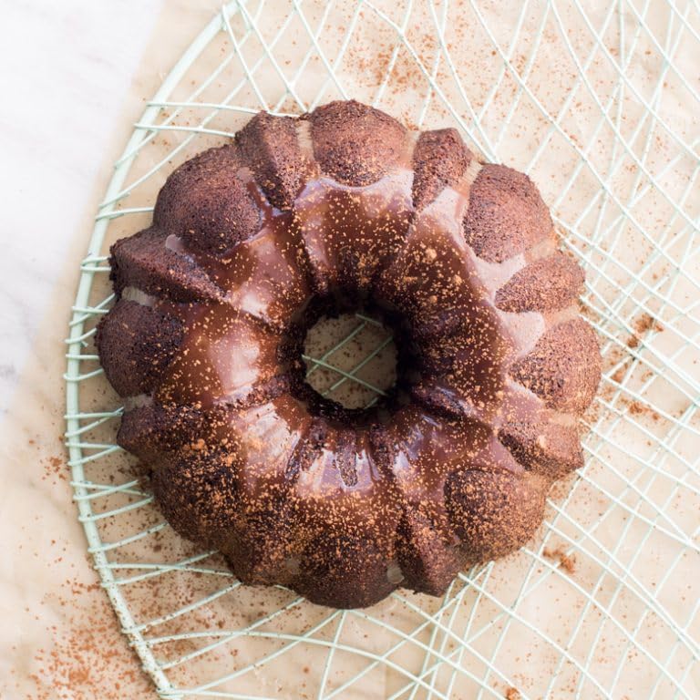 Nordic Ware Formed Bundt, 6 Cup, Twilight Blue (Pack of 4) - size: Bundt, 6-Cup (Pack of 4)