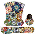 ToLuLu Keyboard Wrist Rest Mouse Pad Support, Ergonomic Mousepad fr Laptop - color: Lovely Flor