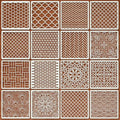 Texture Stencils for Crafts Reusable 16Pcs Stencils(5.9X5.9 in) - color: Texture 11