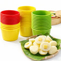 Puto Molder Filipino Silicone Cups, 18-Piece Mini Mold Set