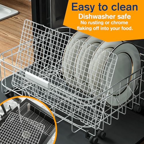 2 PCS Cooling Racks for Cooking and Baking, 10" x 16", Silver - color: Silver, size: 10‘’x16‘’-2PC