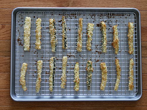 USA Pan Quarter Sheet Oven Safe Nonstick Baking and Cooling Rack - size: Quarter Sheet Cooling Rack