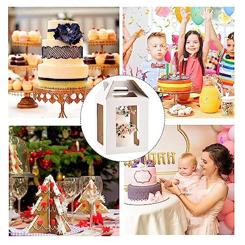 10x10x12 Inch Large Cake Box,10in Tall Cake Boxes for Tier Cakes,2Pack - color: 10×10×12in-2pack