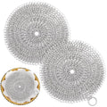 Patelai 2 Pcs Pie Weights Chain, 316 Stainless Steel Baking Tool,8 Inch - size: 8 Inch