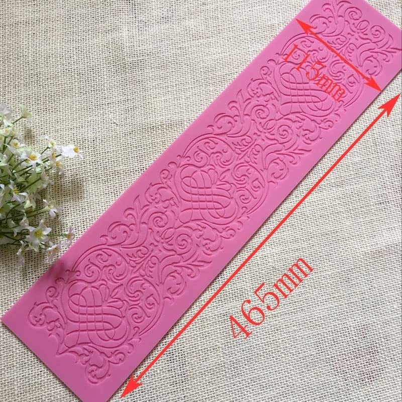 Edible Wedding Lace Cake Silicone Baking Mat